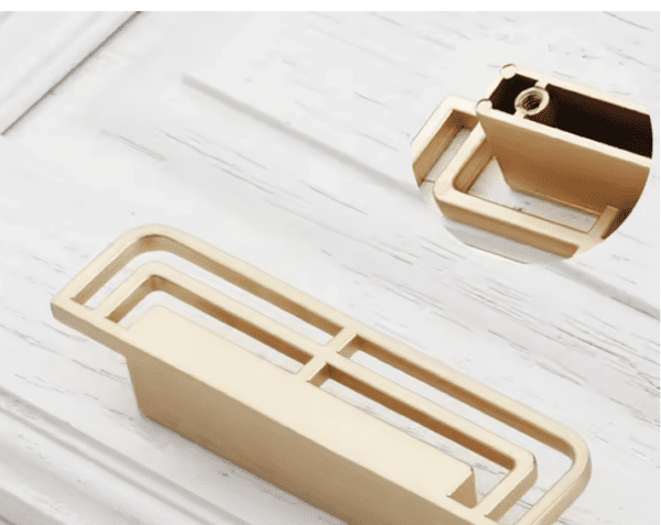 Copper Wardrobe Door Pullers Furniture Handle